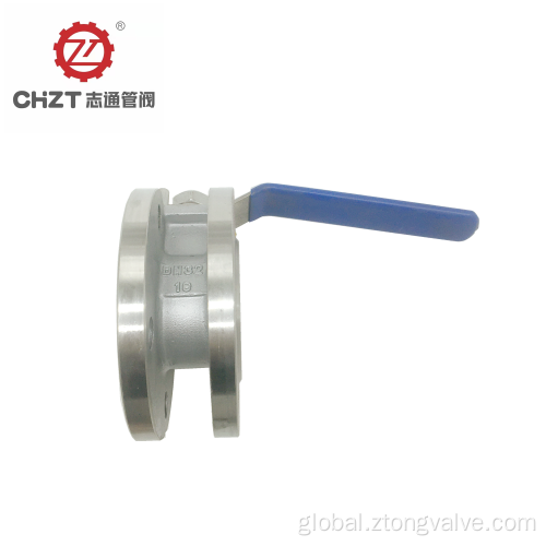 Stainless Steel Flanged Ball Valve Flanged super thin ball valve Manufactory